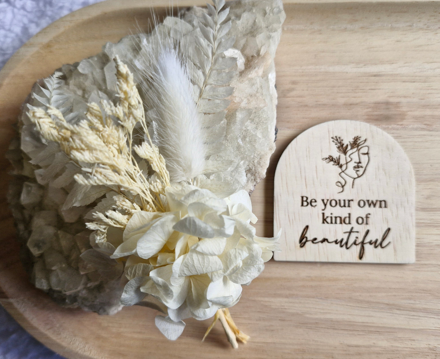 Mini Plaque - Be Your own kind of beautiful