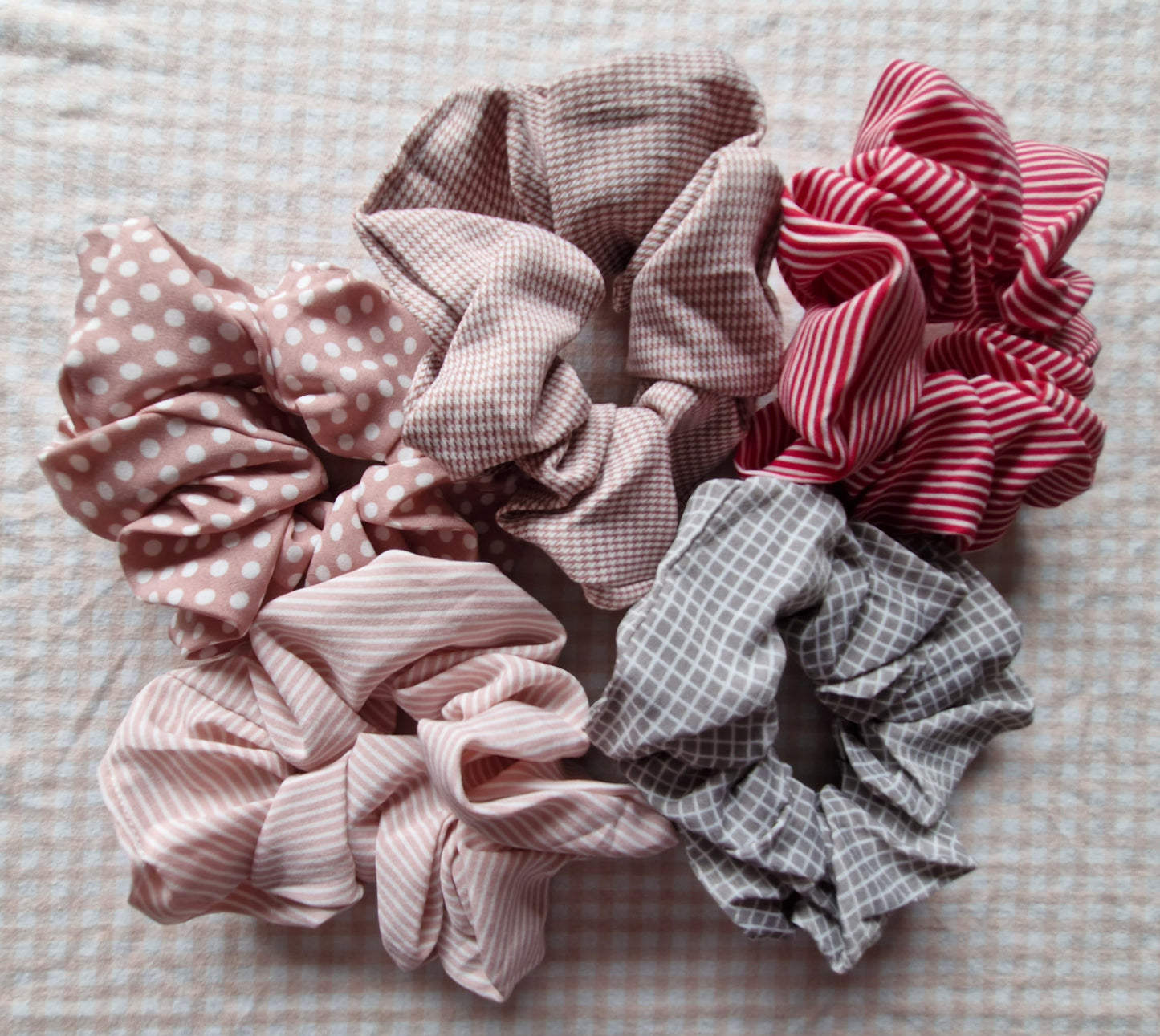 Scrunchies - Assorted Colours/Patterns