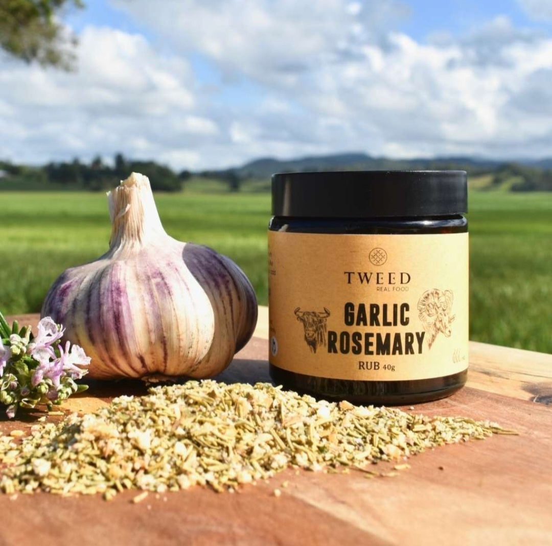 Tweed Real Food Rub - Garlic & Rosemary