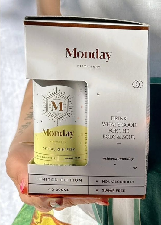 Monday Distillery Soda-licious ~ Citrus Gin Fizz (non-alcoholic)